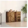 Image de Buffets 2 pcs Bois Ancien 60x31x84 cm Panneau de Bois