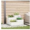 Image de Jardinière 100x100x60 cm Acier Blanc