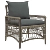 Image de Lot de 1 chaise GENERIQUE exterieur non pliable H. 78 cm en rotin