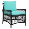 Image de Lot de 1 chaise GENERIQUE exterieur non pliable H. 77 cm en rotin