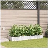 Image de Jardinières avec système d irrigation 4 pcs Blanc