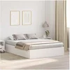 Image de Cadre de lit de rangement Blanc 150x200 cm 3335381