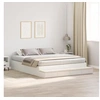 Image de Cadre de lit de rangement Blanc 200x200 cm 3335621