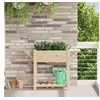 Image de Jardinière avec étagères 111x37x76 cm en bois massif de sapin