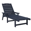 Image de Lot de 2 transat GENERIQUE en polyethylene H. 98.5 cm L. 195.5 cm non pliable