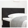 Image de tête de lit design blocs de diamant noire 90 cm velours 42007224