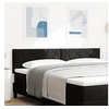 Image de Tête de lit Design Blocs Diamant Noir 180 cm Velours 42007276