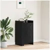 Image de Buffet Chêne noir 45x35x75 cm Bois d ingénierie