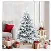 Image de Sapin de Noël artificiel à branches pliantes, duveteux de neige, Salon, Décor de Noël moderne, Arbre de fête, 42019317