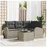 Image de Salon de jardin modulable GENERIQUE 4 personnes rotin 62 x 62 x 85 cm 5 pieces
