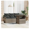 Image de Salon de jardin modulable GENERIQUE 5 pieces rotin 62 x 124 x 85 cm