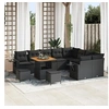 Image de Salon de jardin GENERIQUE rotin 12 pieces 80 x 80 x 69 cm