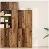Image de Buffet Bois Ancien 70x42.5x185 cm Bois d ingénierie