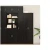 Image de Cabinet Slim Chêne noir 30x42.5x225 cm Bois d ingénierie, Cabinet mural Chêne noir 30x42.5x40 cm Bois d ingénierie