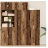 Image de Armoire de Rangement Bois Vieilli 70x42.5x225 cm Bois d ingénierie, Armoire Murale Bois Vieilli 70x42.5x40 cm Bois d ingénierie