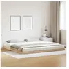 Image de Cadre de lit 160x210 cm en bois de pin massif 869756