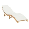 Image de Lot de 1 transat GENERIQUE H. 58.5 cm en bois massif non pliable
