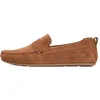 Image de Tommy Hilfiger Core Hilfiegr Suede Driver FM0FM05789 Chaussures de conducteur pour Homme, Marron (Coconut Grove), Pointure 39 en occasion ou reconditionné