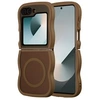 Image de Coque arrière Wavy avec MagSafe pour Samsung Galaxy Z Flip 6 / Flip 7 FE - Mocha Brown