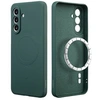 Image de Coque Couleur avec MagSafe pour Samsung Galaxy A56 - Vert foncé