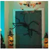 Image de Décoration Araignée Halloween 3 pcs Noir 200 cm, Déco Halloween, agencement effrayant pour le salon 42020051