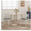 Image de Lot de 2 chaise de bureau GENERIQUE interieur non pliable en bois massif H. 77.5 cm