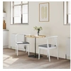 Image de Lot de 2 chaise de bureau GENERIQUE interieur non pliable en bois massif H. 80.5 cm
