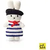 Image de Peluche Just Dutch Miffy in Paris Blanc 25x10x5 cm JD8395