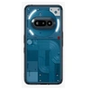 Image de Ultra Hybrid - Coque de protection pour téléphone portable - polycarbonate, polyuréthanne thermoplastique (TPU) - cristal espace - pour Nothing Phone