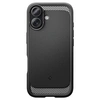 Image de Coque MagSafe iPhone 17 Antichoc avec Contours Renforcé Modèle Rugged Armor Mag SGP Noir