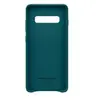 Image de Leather Cover EF-VG975 - Coque de protection pour téléphone portable - cuir - vert - pour Galaxy S10+, S10+ (Unlocked)