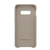 Image de Leather Cover EF-VG970 - Coque de protection pour téléphone portable - cuir - gris - pour Galaxy S10e, S10e (Unlocked), S10e Enterprise Edition