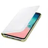 Image de LED View Cover EF-NG970 - Etui à rabat pour téléphone portable - blanc - pour Galaxy S10e, S10e (Unlocked), S10e Enterprise Edition