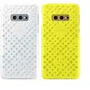 Image de Coques Rigides Perforées EF-XG970CW pour Galaxy S10e Samsung Blanc / Jaune