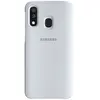 Image de Etui à rabat blanc pour smartphone samsung A40