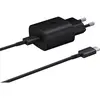 Image de CHARGEUR SECTEUR SECTEUR 25W + CABLE USB-C NOIR