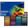 Image de Pastel sec section carrée couleur assortie - Boite de 48