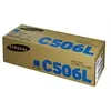 Image de Samsung CLT-C506L - Cyan - original - cartouche de toner - pour CLP-680DW, 680ND; CLX-6260FD, 6260FR, 6260FW, 6260ND
