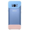 Image de 2Piece Cover EF-MG955 - Coque de protection pour téléphone portable - bleu, pêche - pour Galaxy S8+
