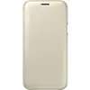 Image de ETUI FLIP WALLET OR POUR SAMSUNG GALAXY J5 2017