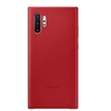 Image de Samsung Leather Cover EF-VN975 - Coque de protection pour téléphone portable - cuir - rouge - pour Galaxy Note10+, Note10+ 5G