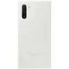 Image de Samsung Leather Cover EF-VN970 - Coque de protection pour téléphone portable - cuir - blanc - pour Galaxy Note10, Note10 (Unlocked)