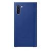 Image de Samsung Leather Cover EF-VN970 - Coque de protection pour téléphone portable - cuir - bleu - pour Galaxy Note10, Note10 (Unlocked)