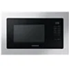 Image de MS23A7013AT - Four micro-ondes monofonction - encastrable - 23 litres - 800 Watt - noir/inox