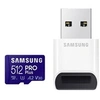 Image de PRO Plus MB-MD512KB - Carte mémoire flash (adaptateur microSDXC vers SD inclus(e)) - 512 Go - A2 / Video Class V30 / UHS-I U3 / Class10 - microSDXC