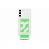 Image de Coque Silicone avec lanière S22+ Blanc
