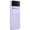 Image de Coque en cuir Design Lavande Pour Galaxy Z Flip4