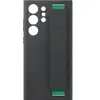 Image de Coque Silicone avec lanière S23 Ultra Noir