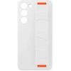 Image de Coque Silicone avec lanière S23+ Blanc