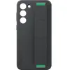 Image de Coque Silicone avec lanière S23+ Noir